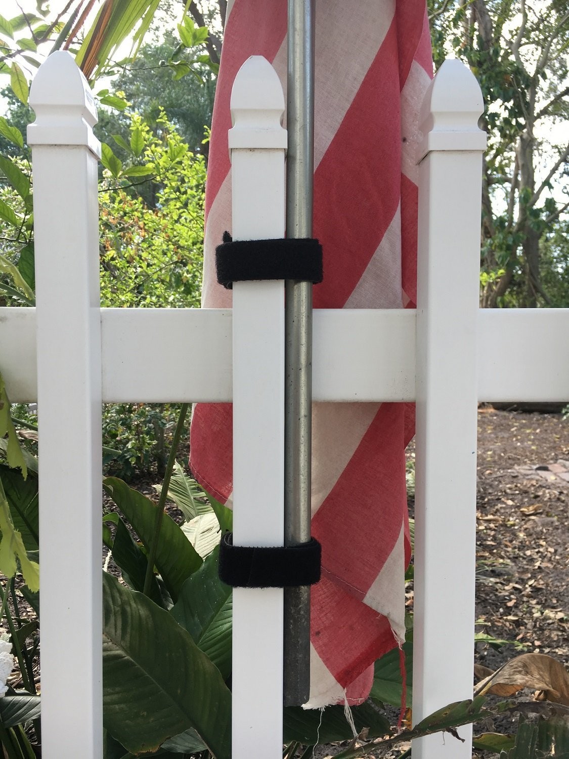 Reusable Hook & Loop Garden Plant Tie Strong Grip Fastener Roll 1" x 16' (1" ...