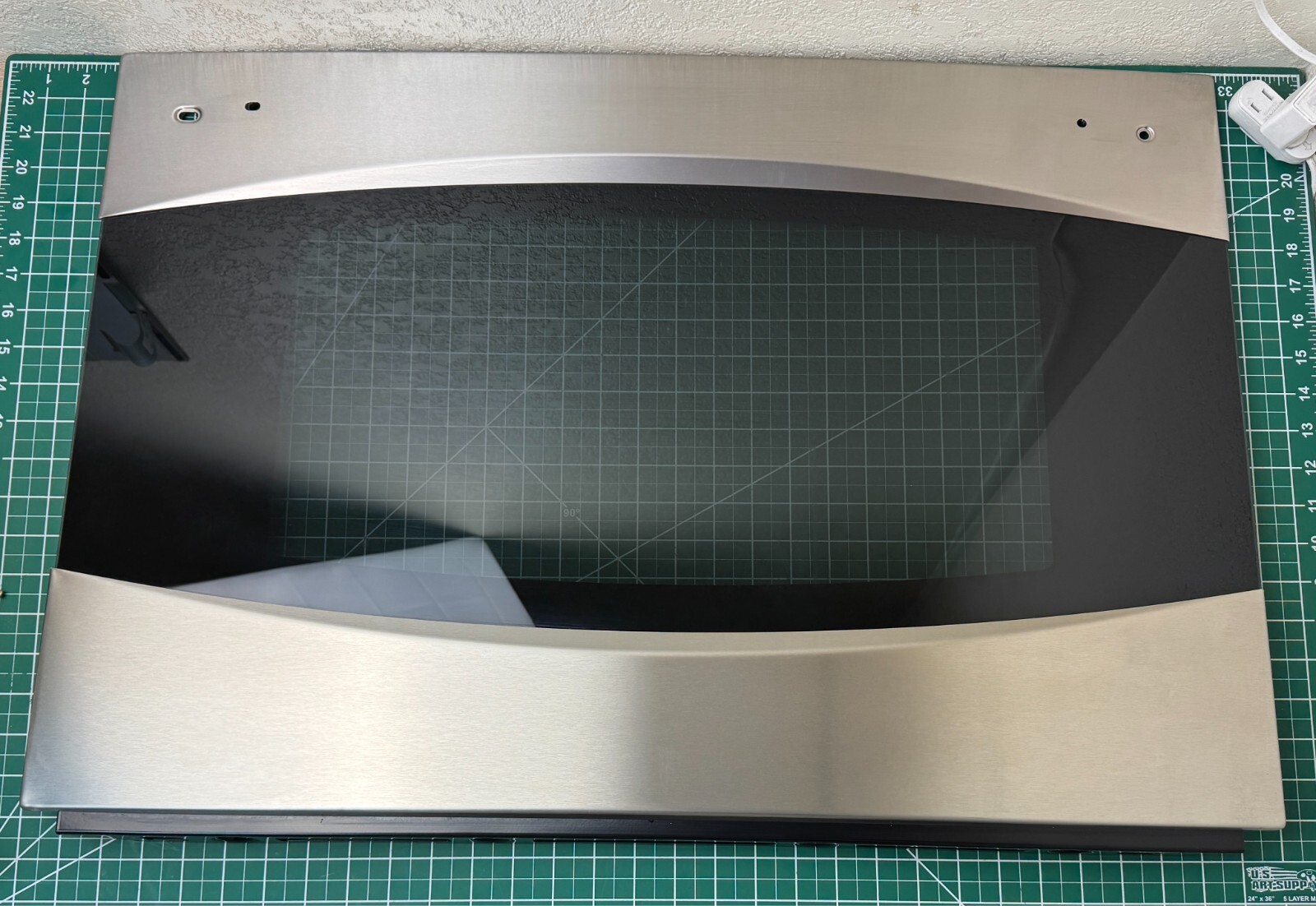 GE Wall Oven Outer Door Panel WB56T10283