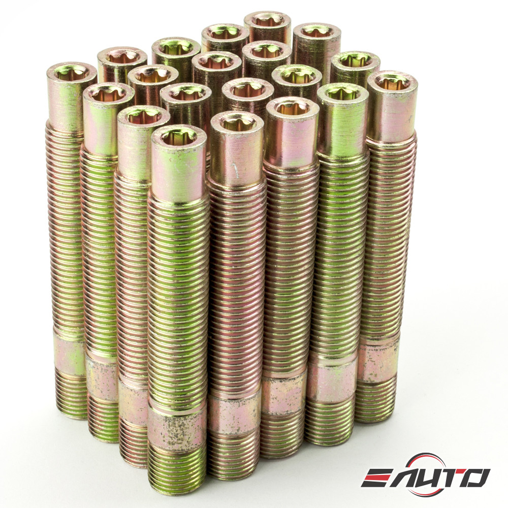 20pc 90mm 14x1.25 to 14x1.5 Rim Wheel Conversion Converter Adapter Bolts Studs
