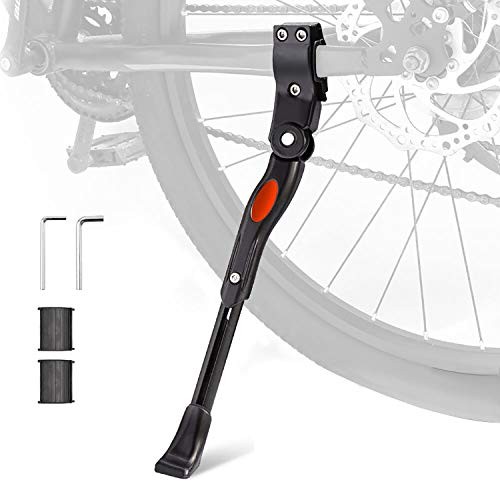 Adjustable Bike Kickstand Aluminum Rear Side Bicycle Stand for Bike 22"-26"