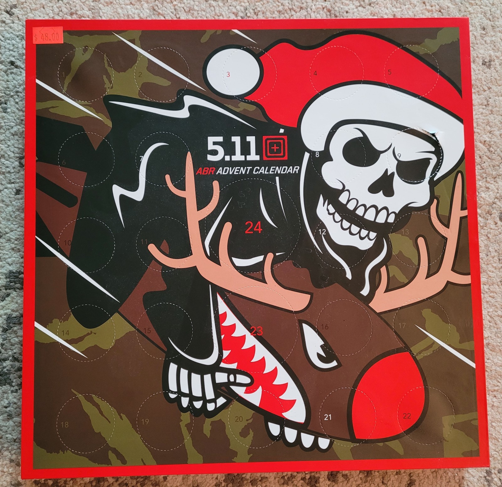 New 5.11 Tactical 2022 ABR Advent Calendar with 24 Patches