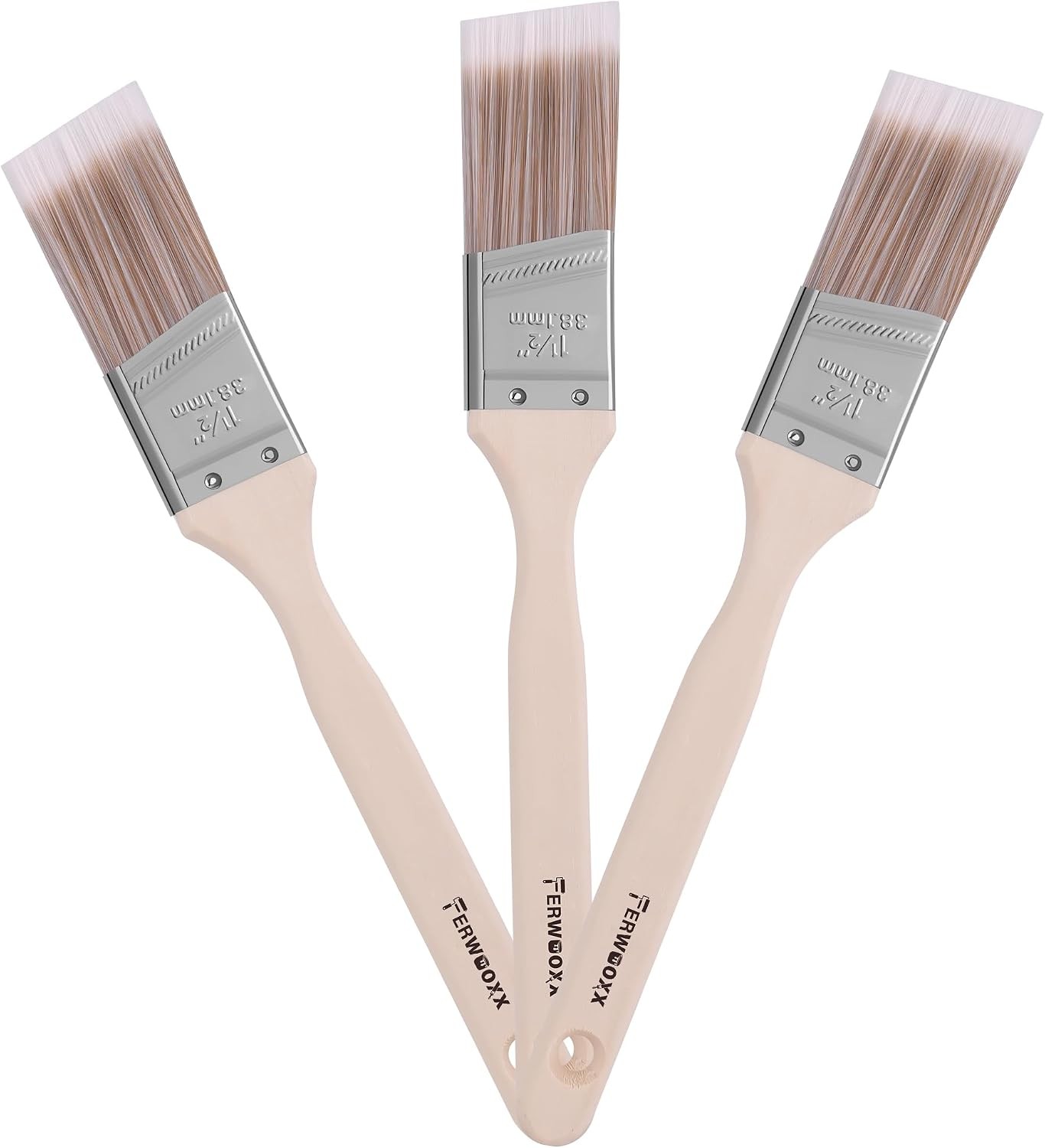 Paint Brush, 1.5IN Stain Brushes for Painting Walls,House Touch-Ups,Furnitures