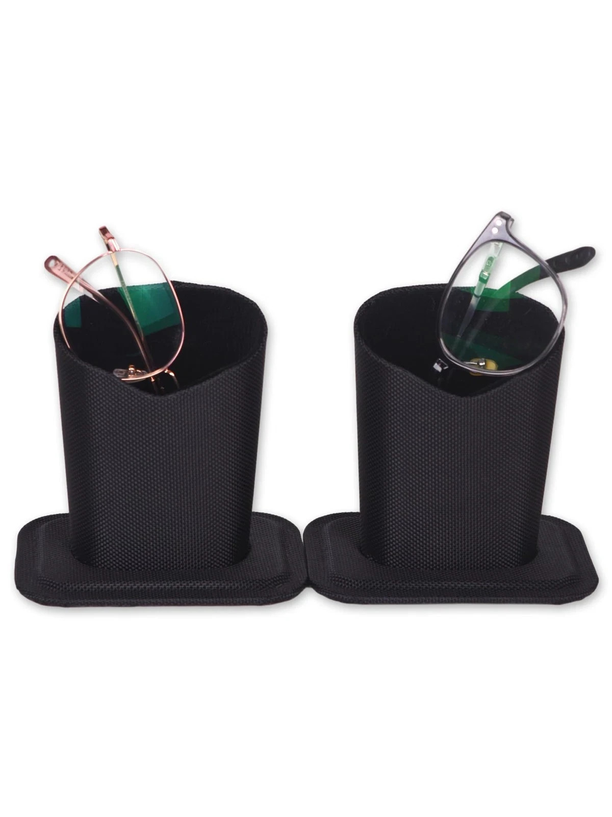 Pack of 2 Eyeglasses Holder Stand Protective Glasses Holder For Desks Or Nigh...