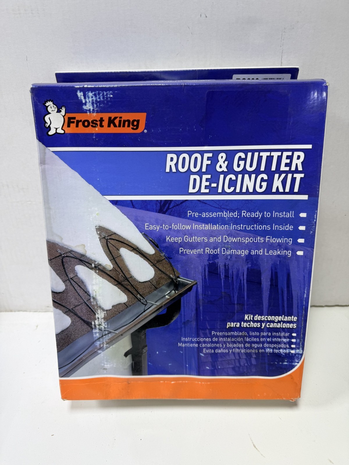 Frost King RC200 Electric Roof Cable Kits, 120V x 1000W x 200Ft, Black