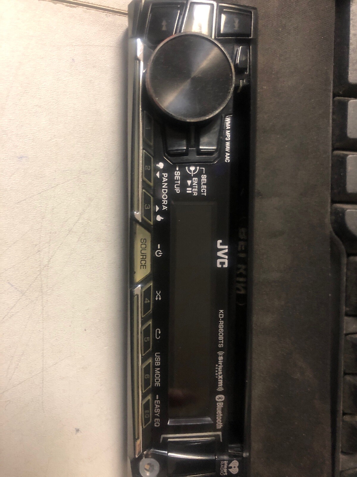 Detachable Face For A Jvc KD-R960BTS
