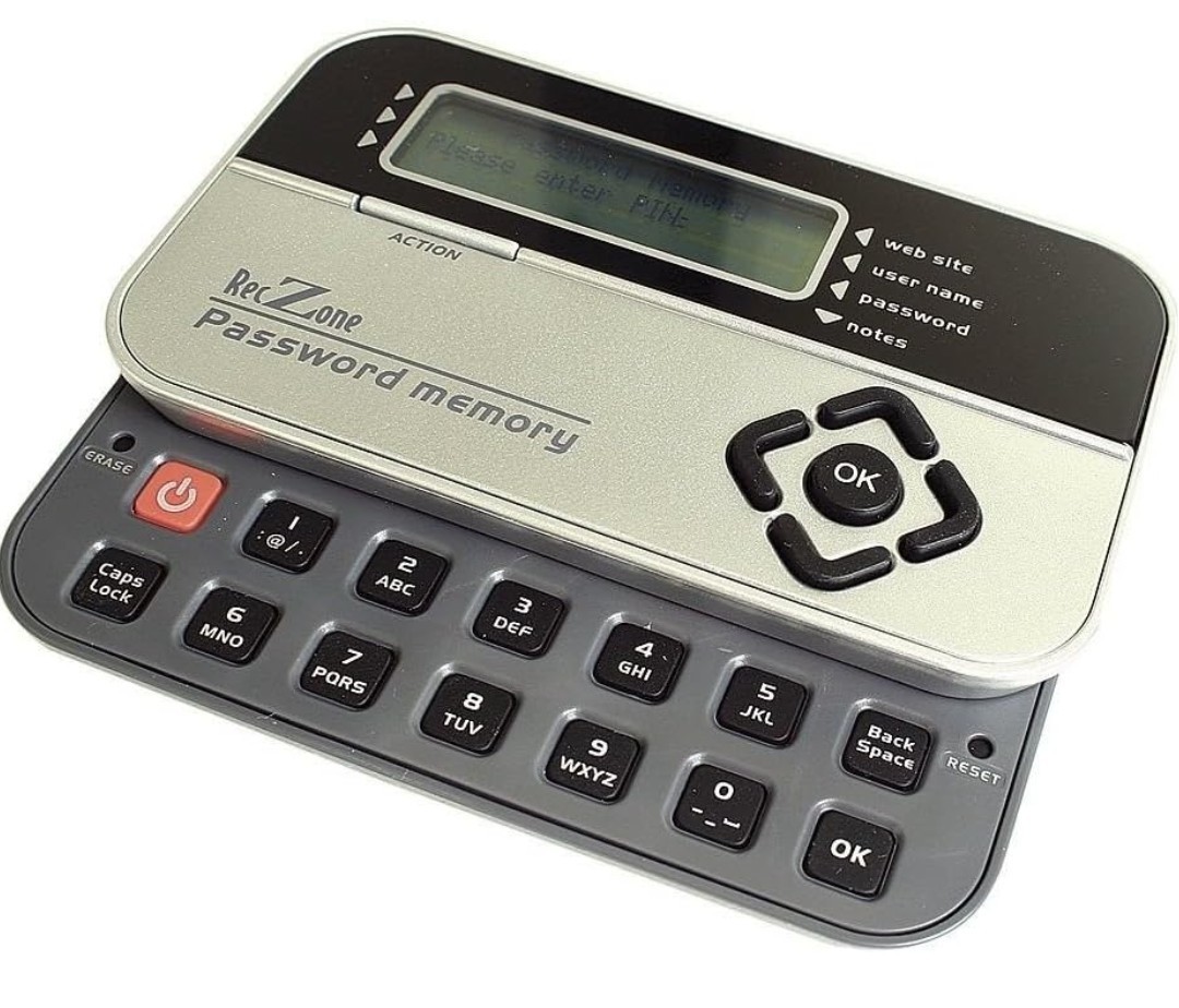 Password Vault 580 Secure Electronic Password Storage RecZone New Sealed