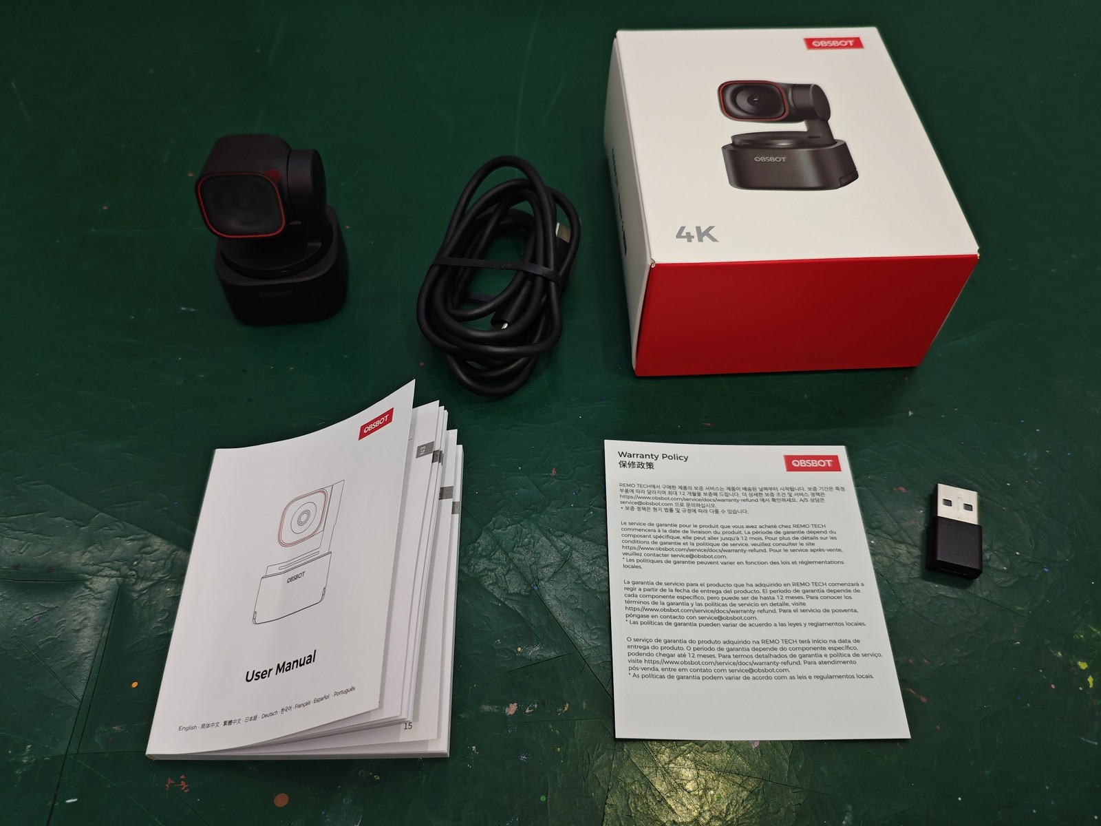 OBSBOT Tiny 3 Lite AI-Powered Spatial Audio 4K Webcam