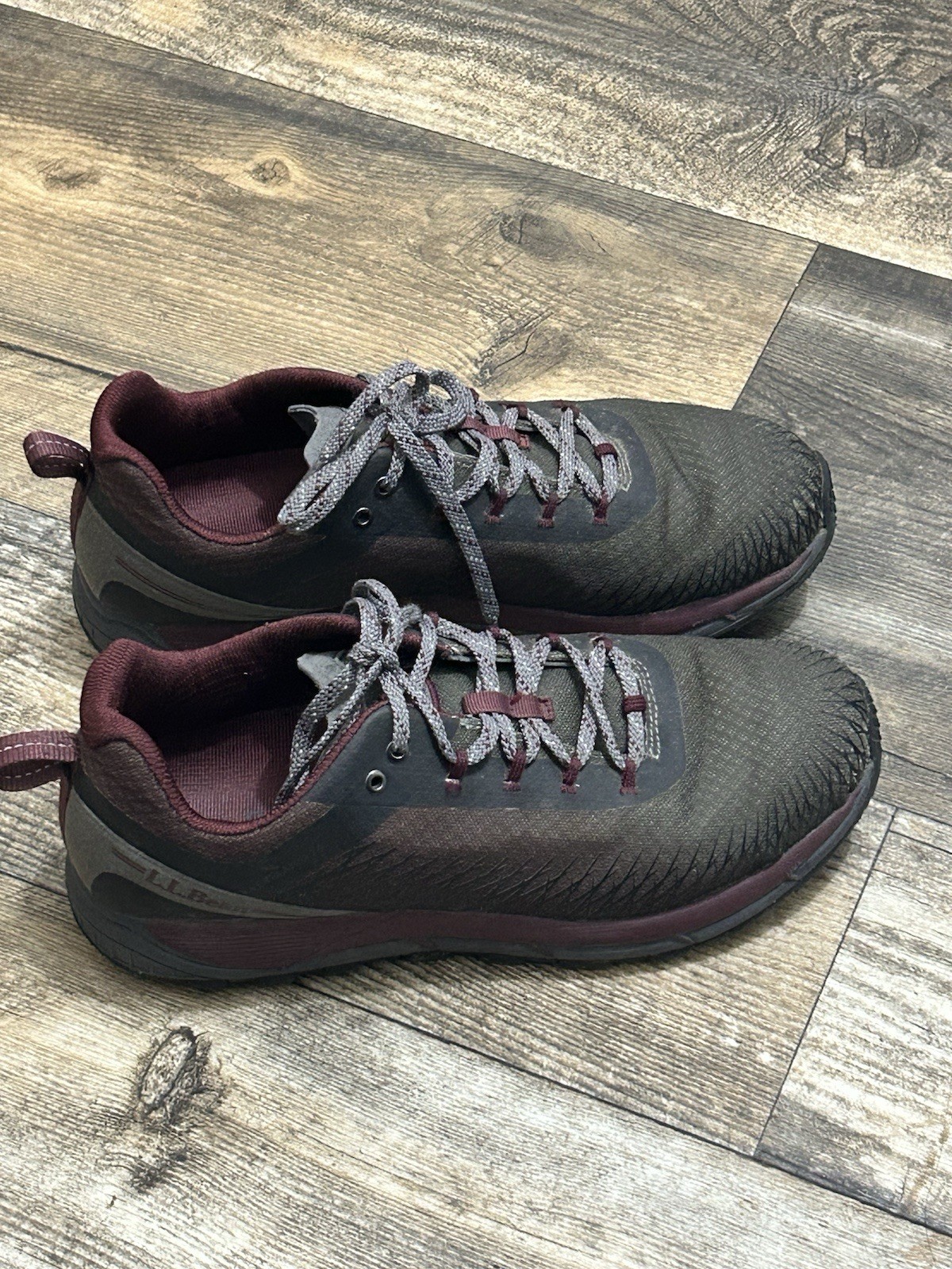 LL Bean VentilatedRunning Sneakers ShoesMen's Sz 9 Multicolor