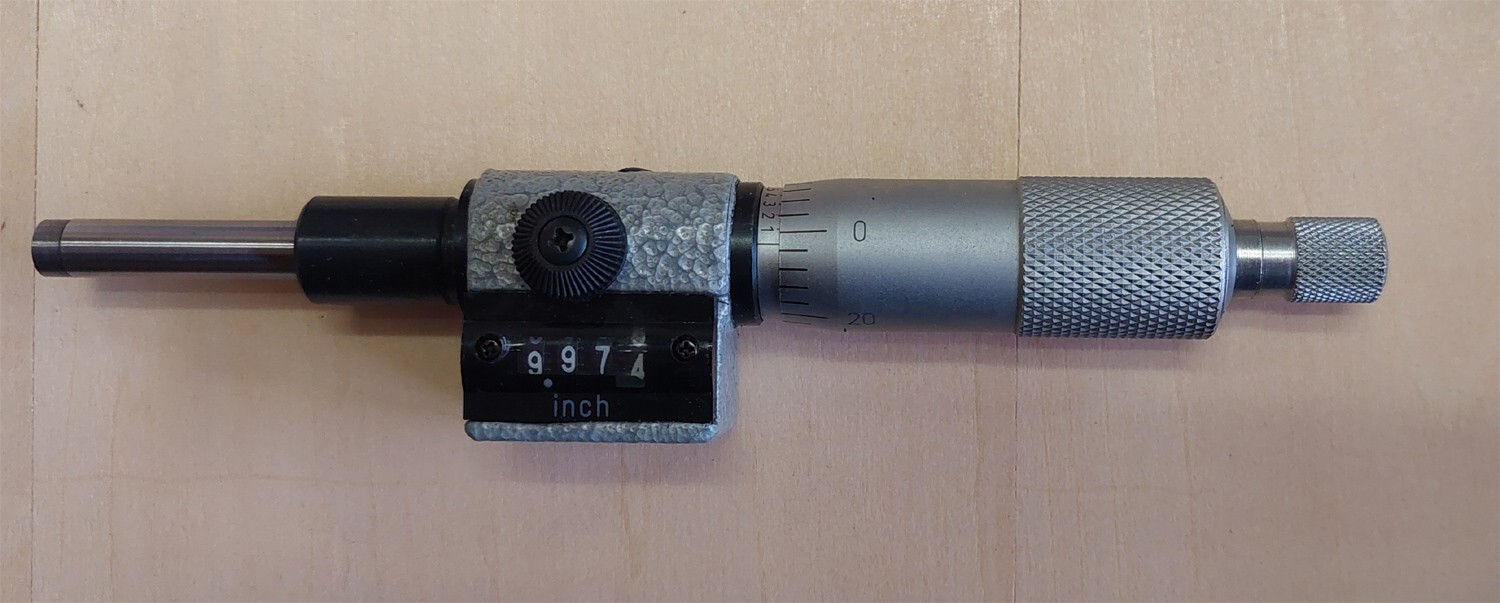 0-1" Digital Mechanical Micrometer Head (.001')
