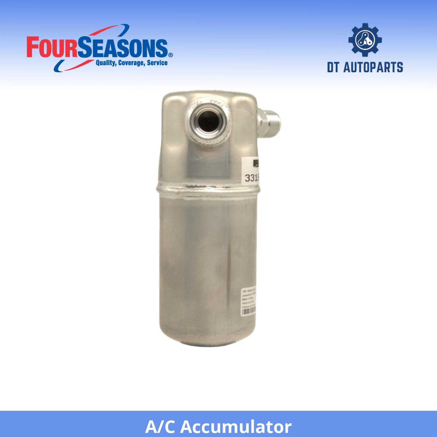 For 1985-1991 Pontiac Grand Am - A/C Accumulator Four Seasons