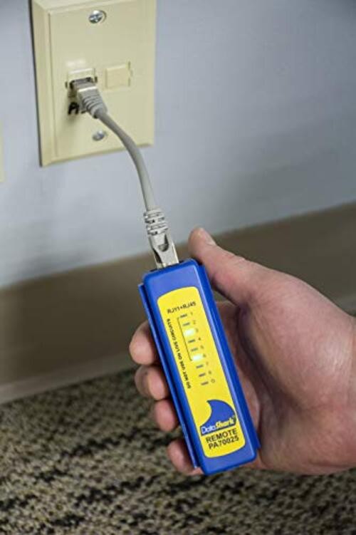 DataShark PA70025 Network Cable Tester - Cable Mapper - Check Continuity LAN