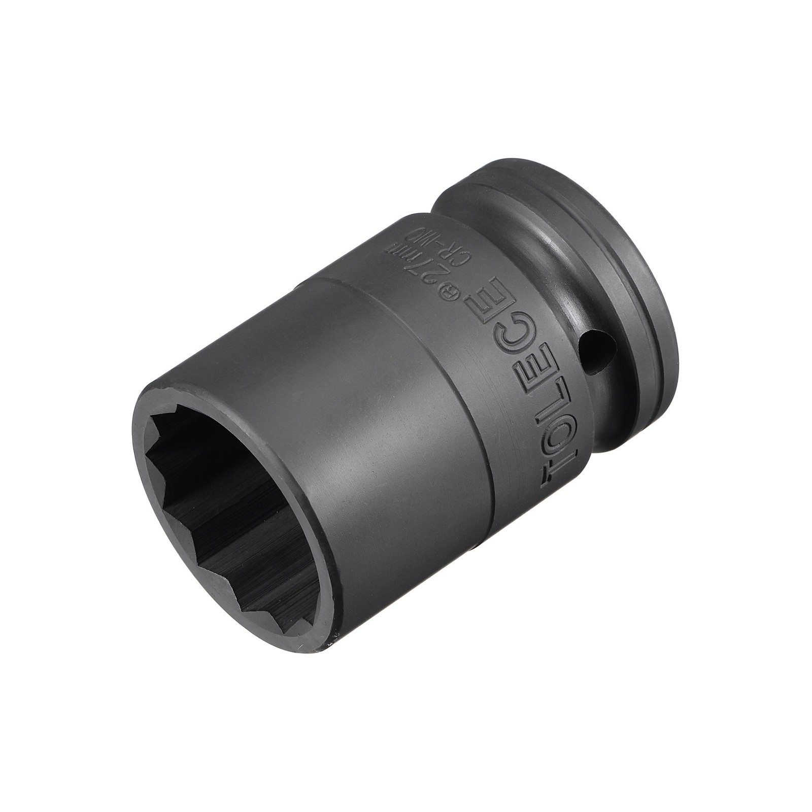 3/4" Drive 27mm 12 Point Impact Socket CR-MO Steel 56mm Length Standard