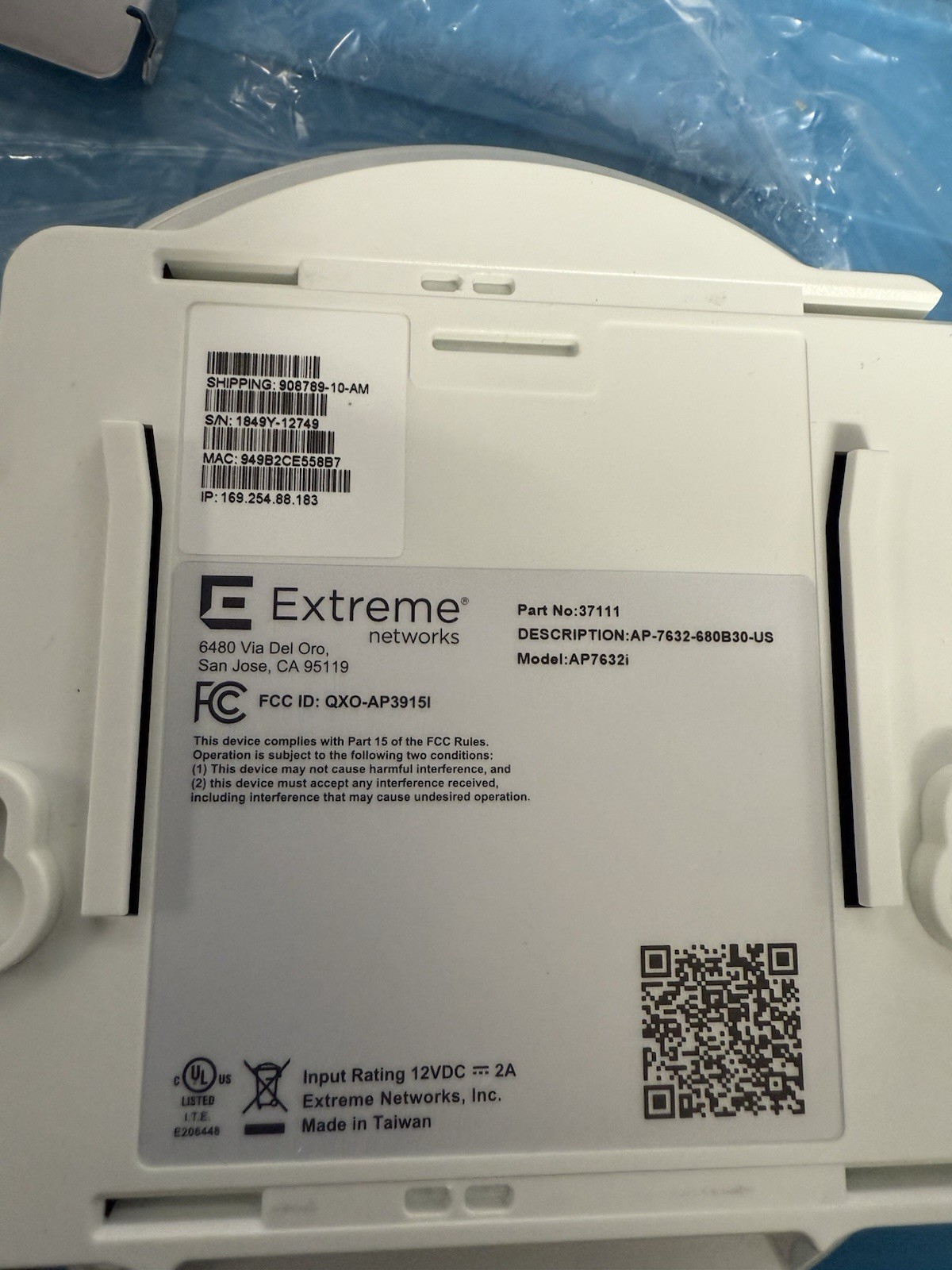 Extreme AP-7632-680B30-US Indoor Access Point