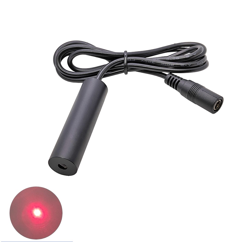 650nm 30-50mW 100mW 200mW Red Fixed Focus Laser Dot Visible Light Module Locator