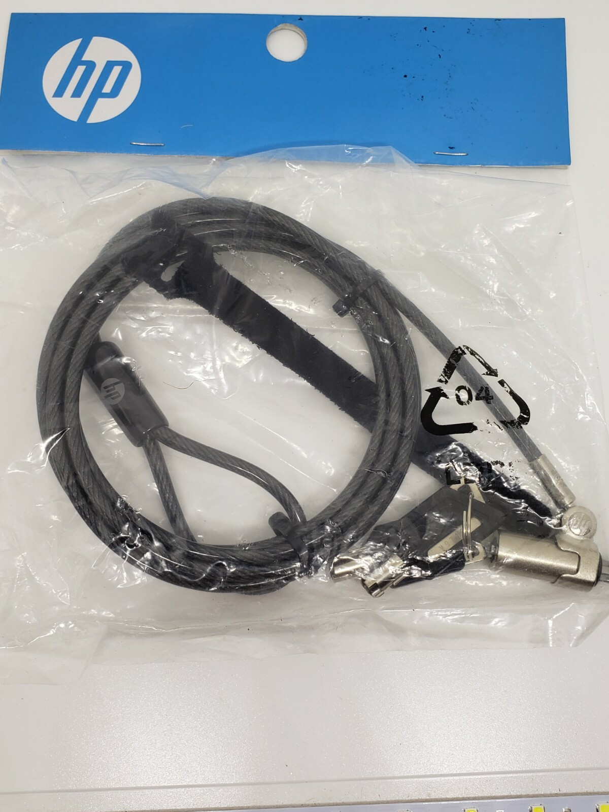 HP Ultraslim Keyed Security Cable Lock H4D73AA 709115-B21