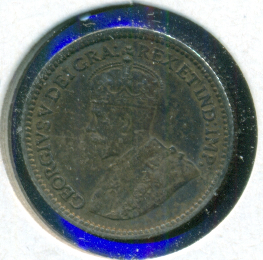 1912 CANADA FIVE CENTS, EXTRA FINE, GREAT PRICE