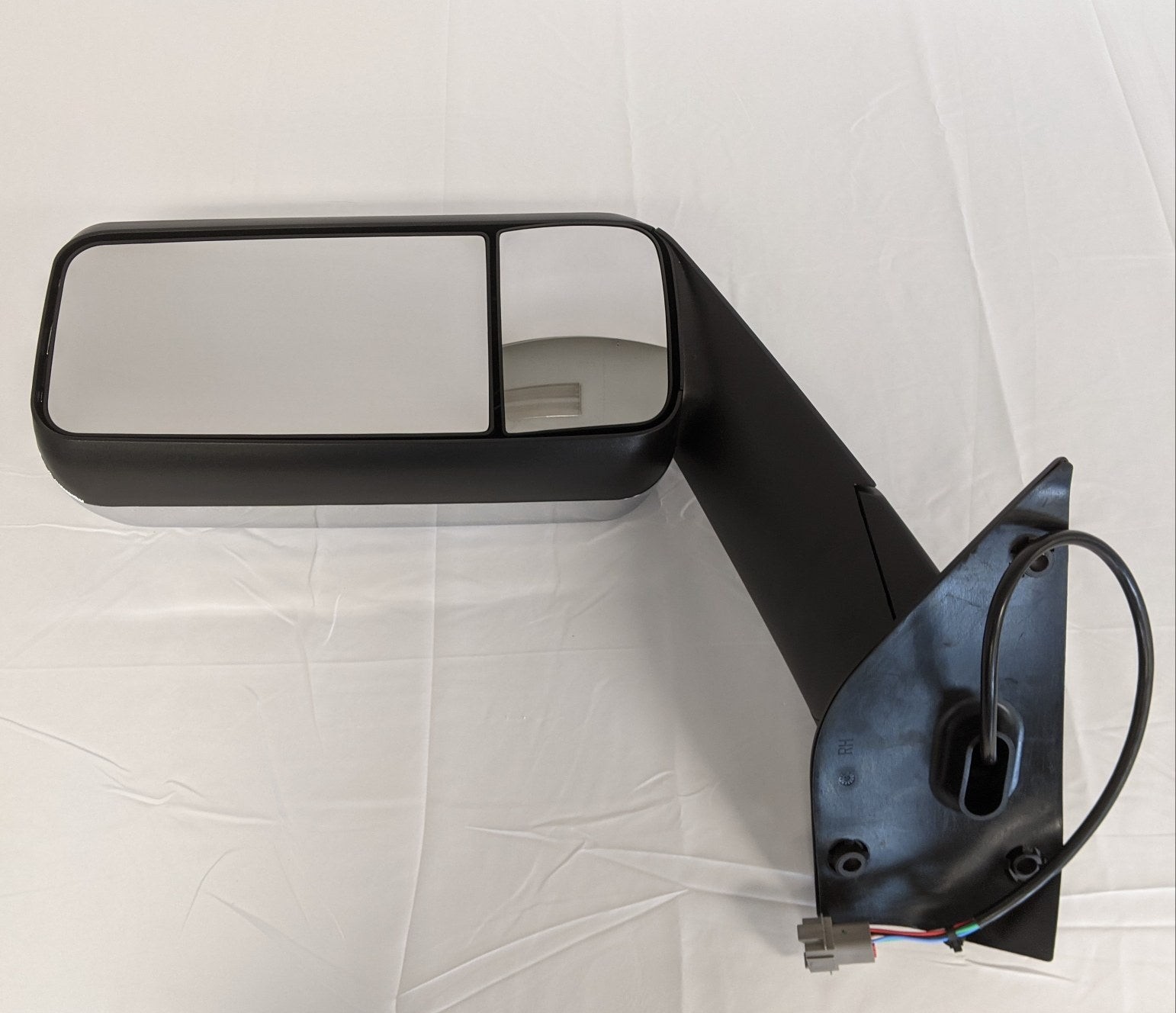 New Automann Freightliner Cascadia P4 RH HTD Chrome Door Mirror - P/N 563.46104C