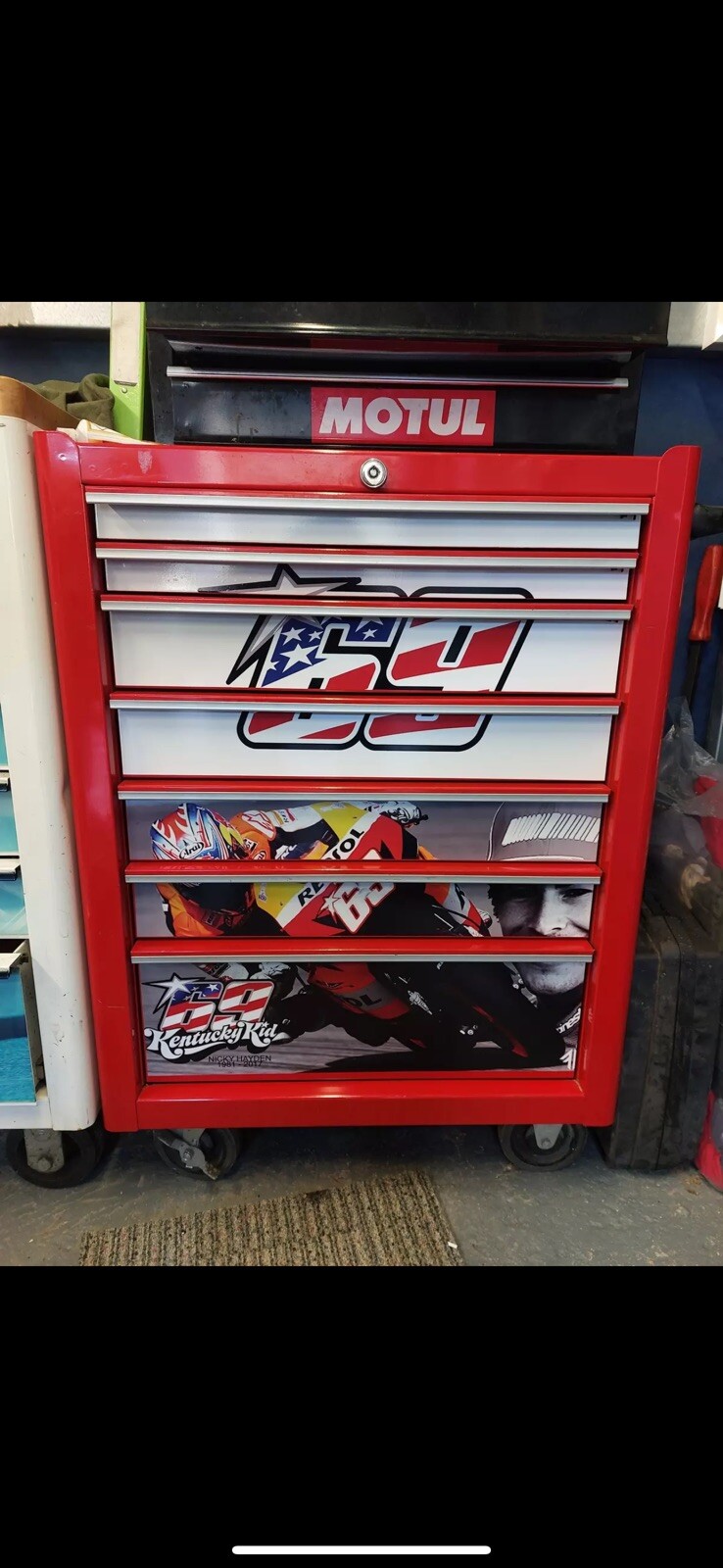 Tool Box Graphics /Decals Fits 26" Toolbox For Snap ON 26" Tool Box Singl Drawer
