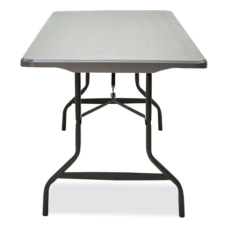 IndestrucTable Commercial Folding Table â€“ Heavy-Duty 72 x 30 Plastic Utilit...