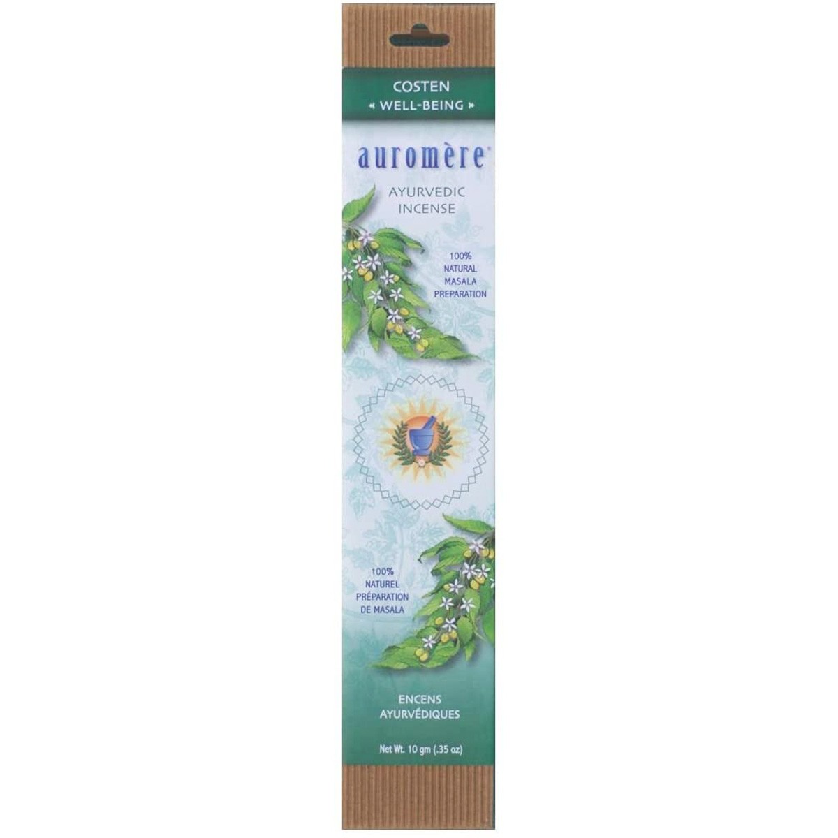 Auromere Ayurvedic Incense Costen Well Being Natural