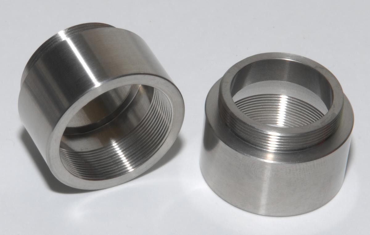 MICROSCOPE OBJECTIVE LENS EXTENDER, M25 x 0.75, 15.25mm EXTENSION, LEICA / NIKON