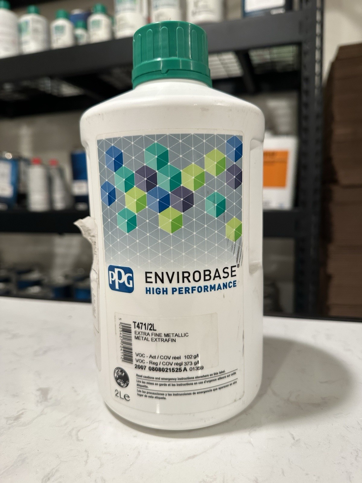 PPG T471 Toner Envirobase High Performance  Extra Fine Metallic 2L