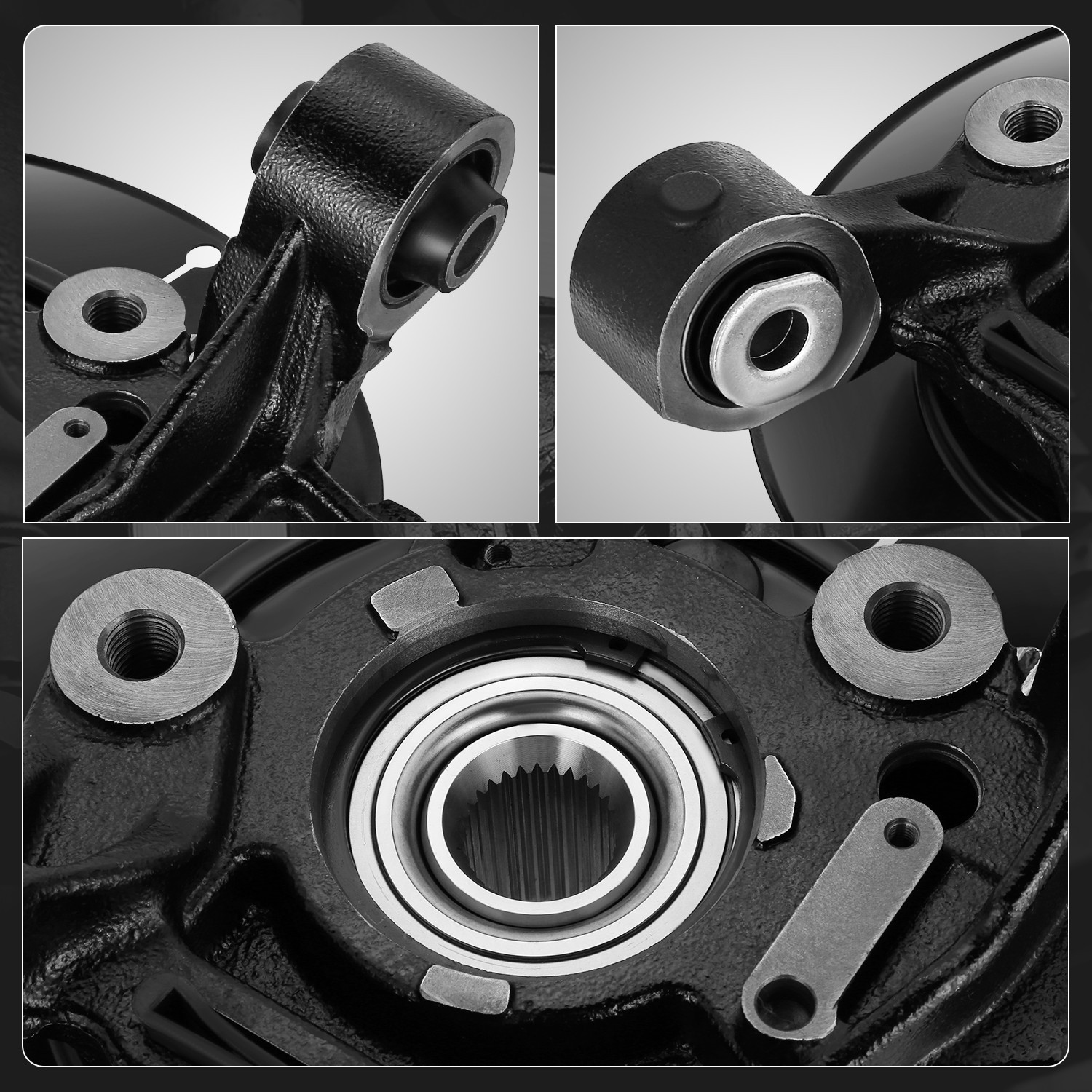 For 2006-2010 Ford Explorer Mountaineer Rear Left Side Loaded Knuckle Assembly