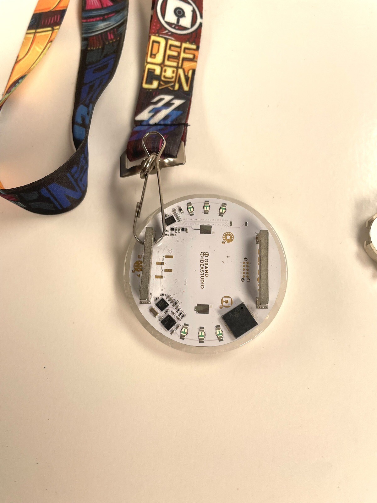Defcon 27 Badge - Needs Battery Soldered Back On