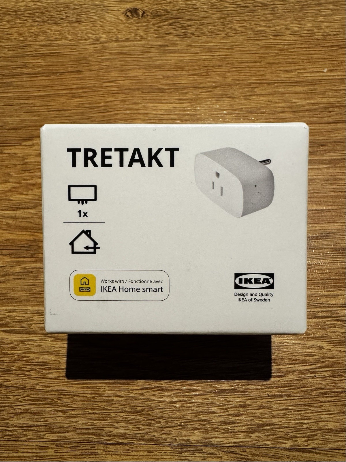 New IKEA Tretakt Zigbee Smart Home Wall Plug 405.565.11