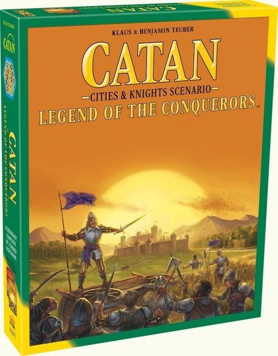 Catan: Cities & Knights Scenario Legend of the Conquerors Expansion 2020 New SW