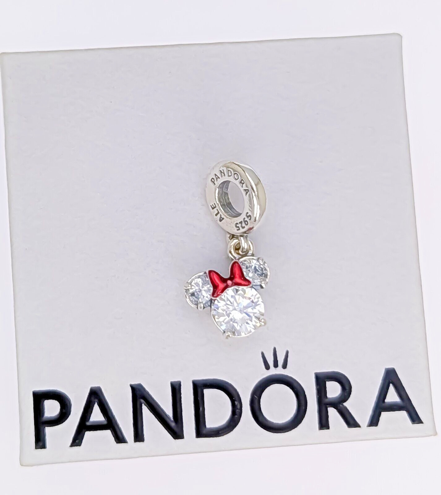 New 100% Authentic PANDORA 925 Disney Minnie Mouse Silhouette Charm 793533C01