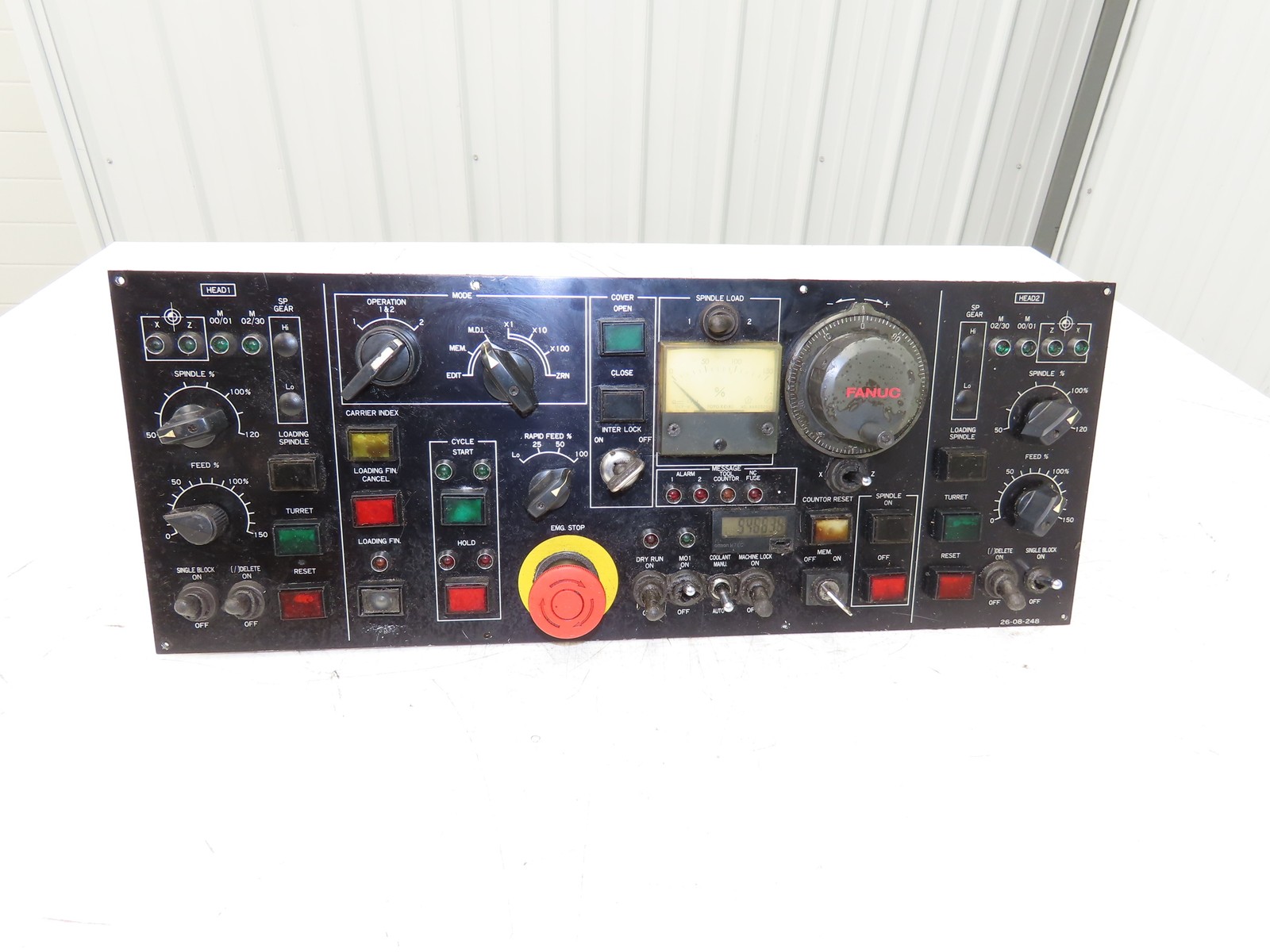 Kitako V-VT4-200 CNC Lathe HMI Controller Panel With Pulse Generator 26-08-248