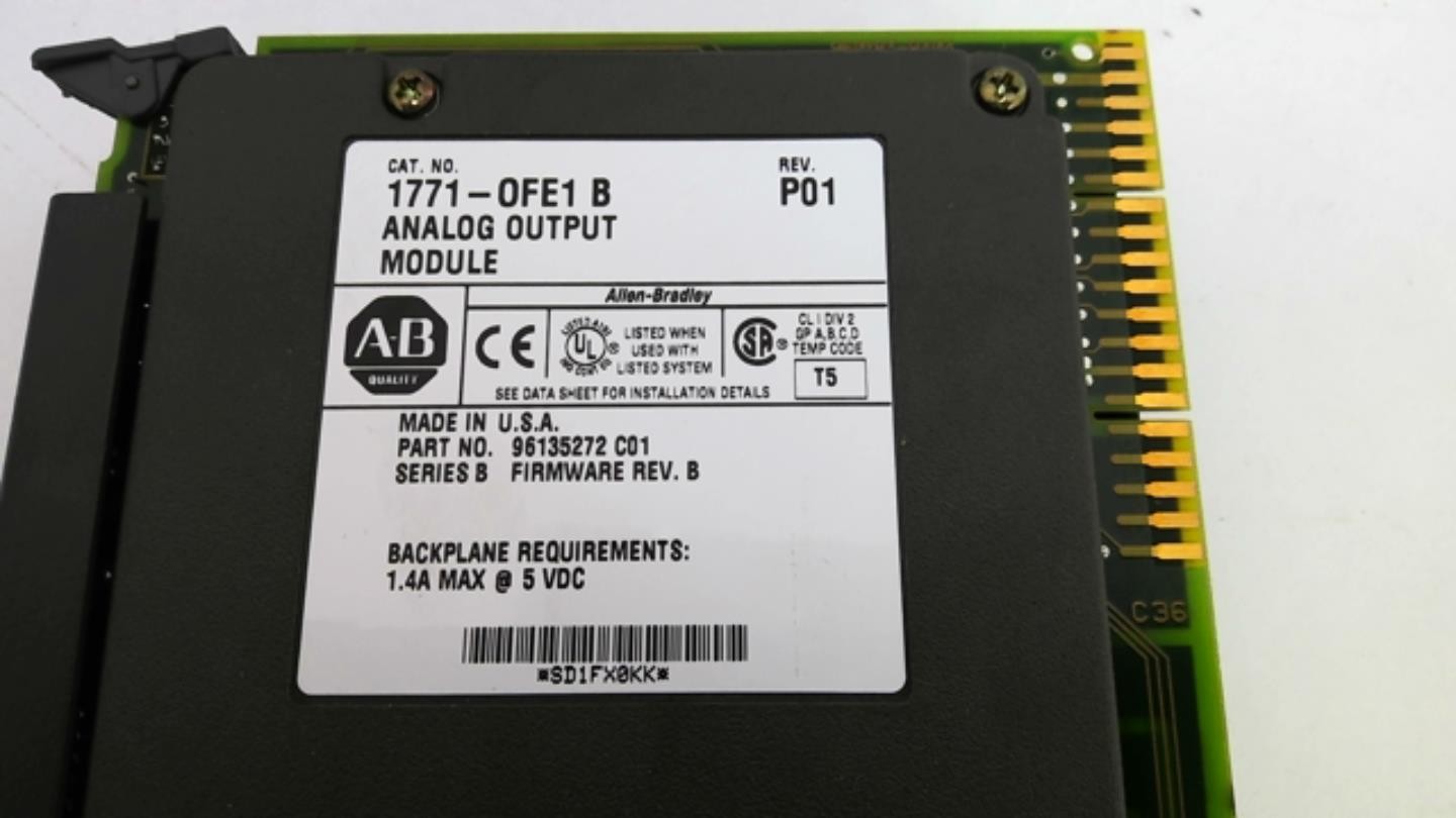 Allen Bradley 1771-OFE1 Analog Output Module