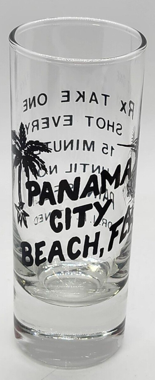 Panama City Beach, Florida Tall Shot Glass