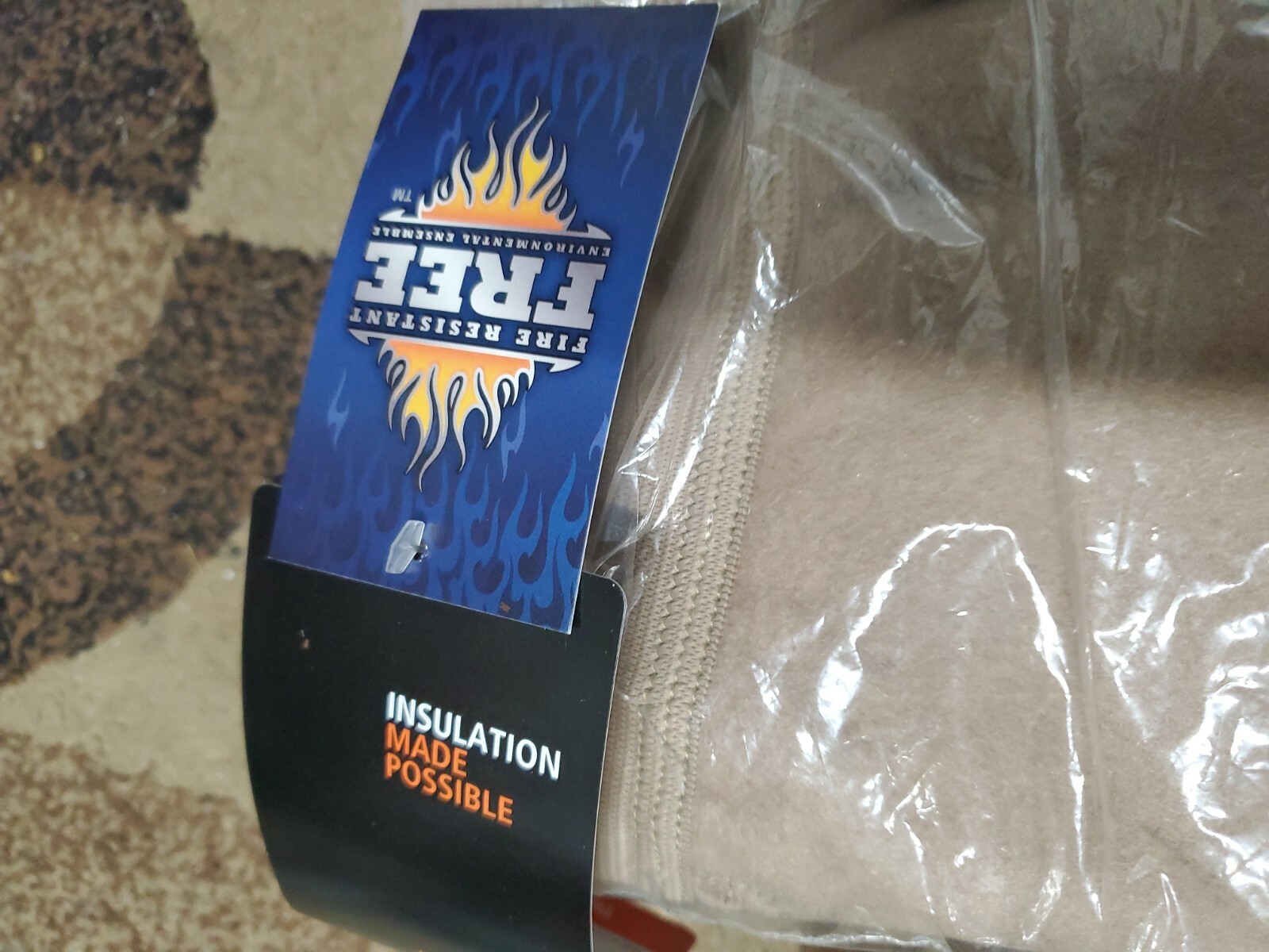 FREE DRAWER MID-WEIGHT x large long FLAME RESISTANT PANTS tan