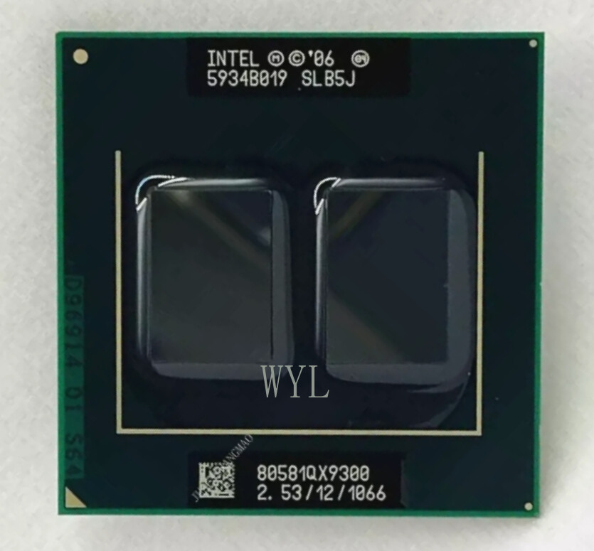 Intel Core 2 Extreme QX9300 SLB5J Mobile 2.53GHz 1066 12MB Laptop Quad-Core CPU
