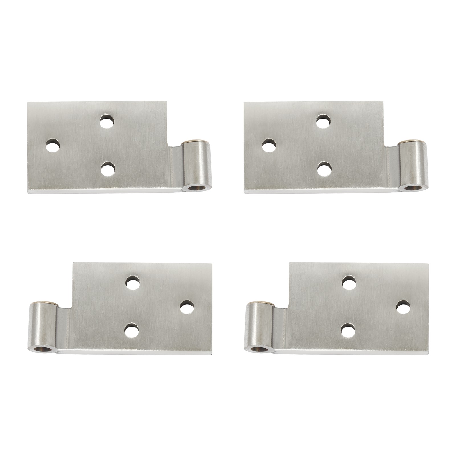 For 1966-1977 Early Ford Bronco Door Hinges Stainless Steel Left Right Screw-on