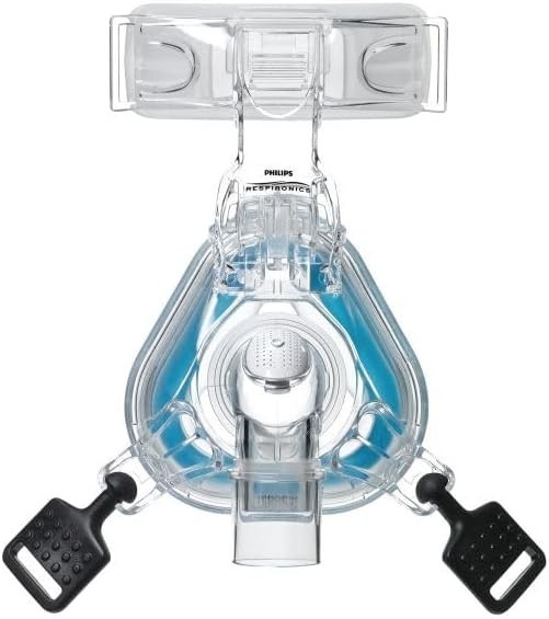 Checkered Pattern Large Cushion with Head Straps for Respironics ComfortGel CPAP