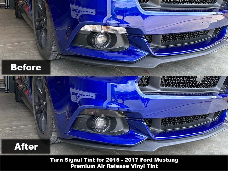 Crux Motorsports Turn Signal Tint for 2015 – 2017 Ford Mustang