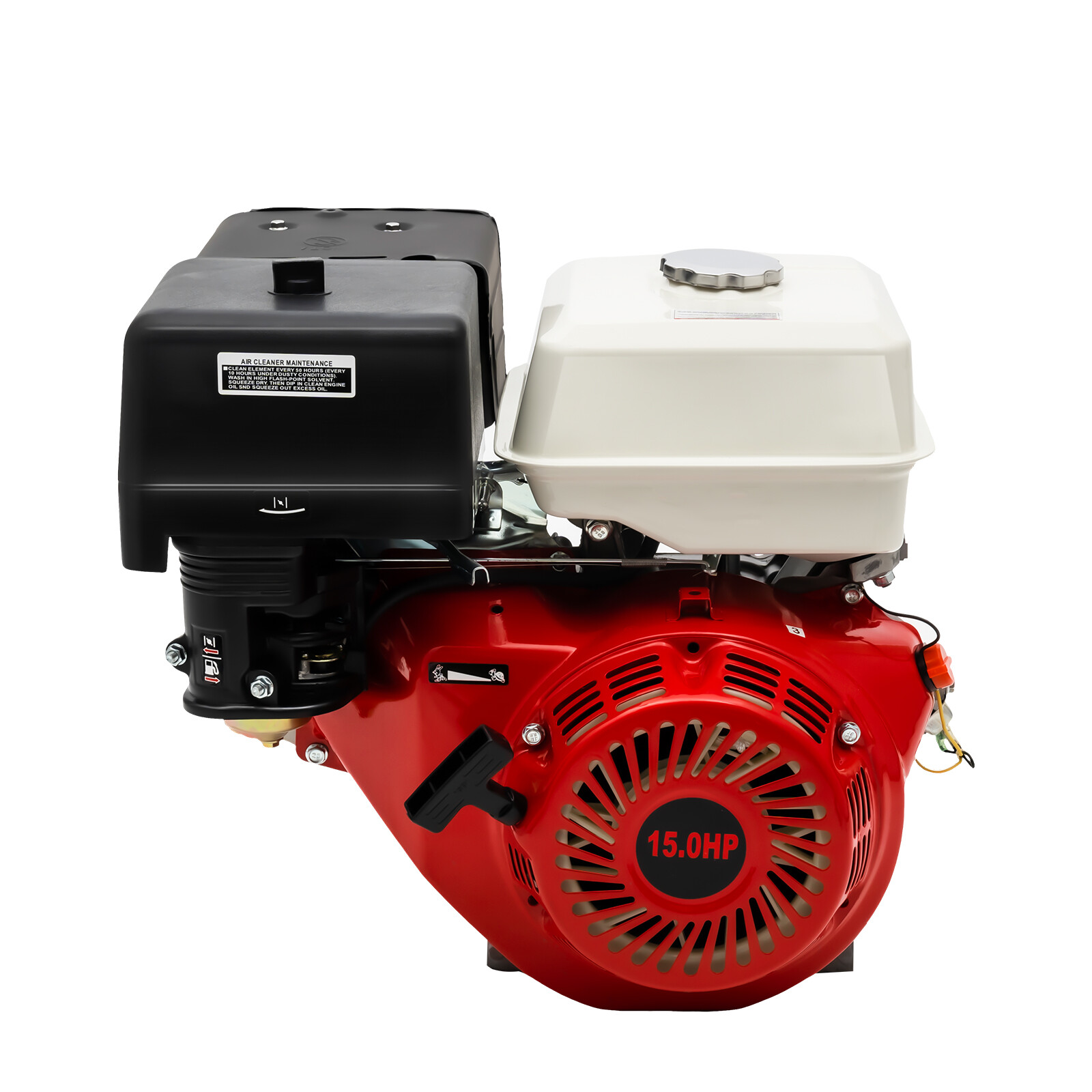 420CC 4 Stroke Gas Engine Motor OHV Horizontal Go Kart Motor Recoil Start 15 HP