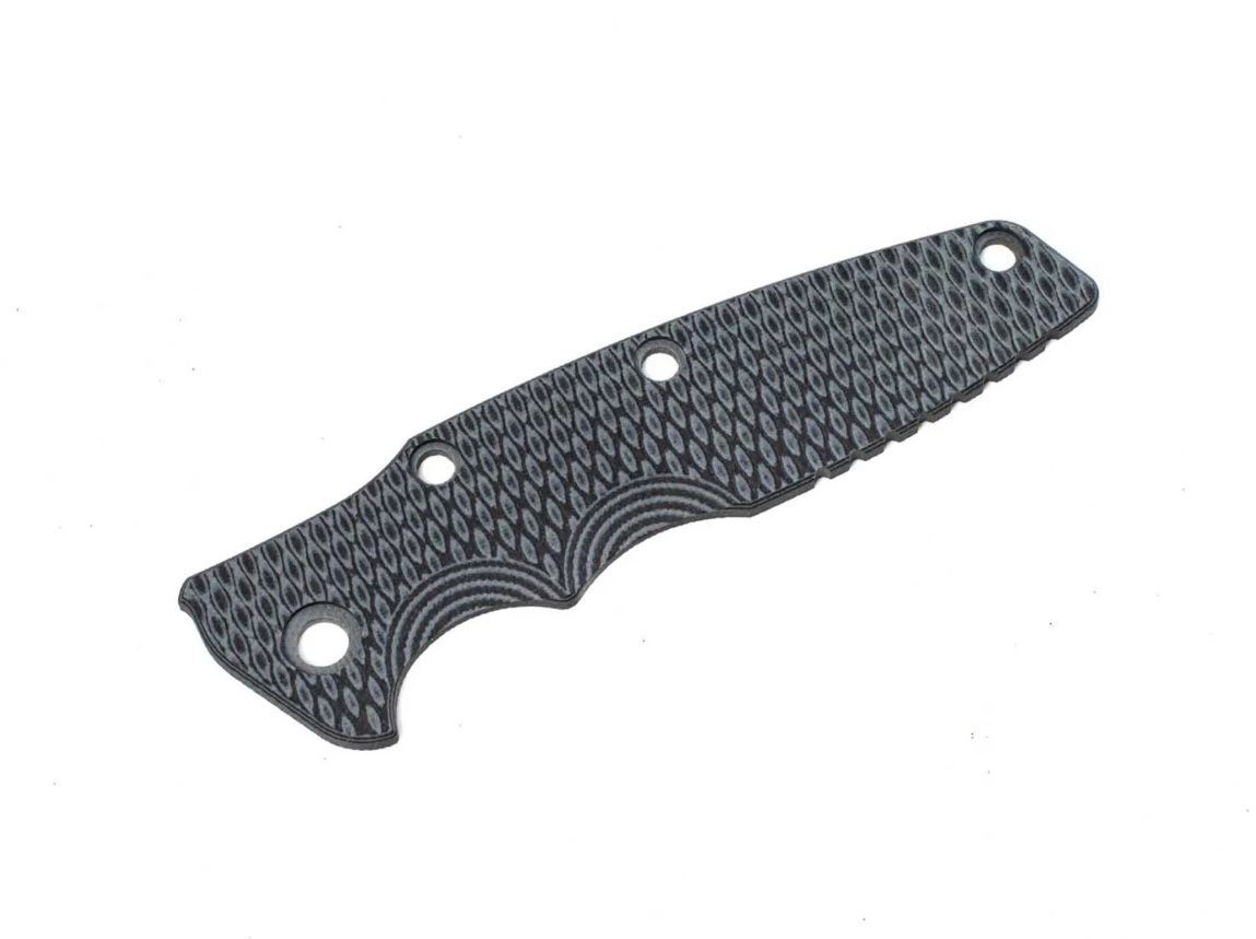 Rick Hinderer Knives G-10 Handle Scale for Gen2+ Eklipse - 3.5"- Grey | Black