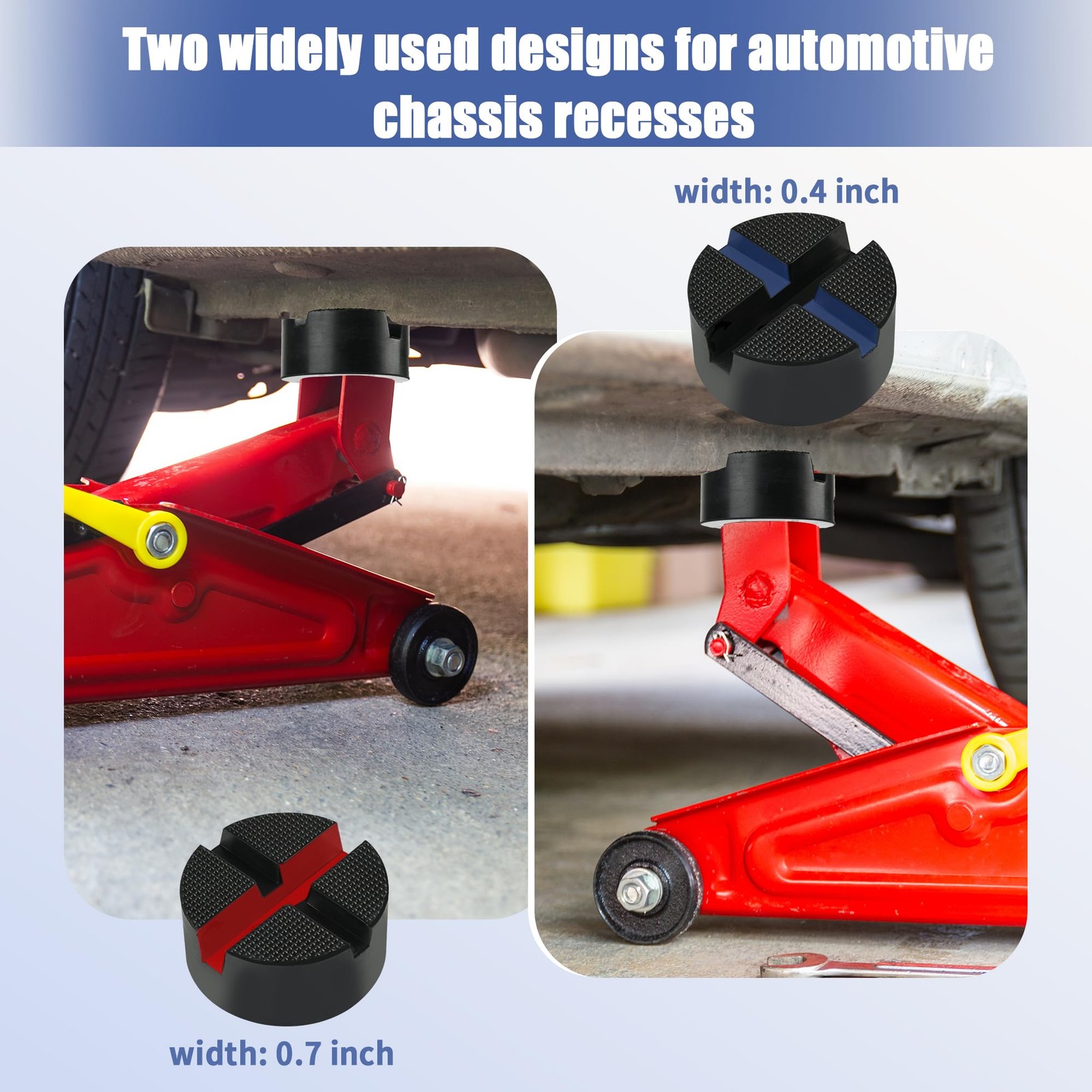 Jack Pads for Floor Jack,Car Pinch Weld Jack Pad Adapter Upgraded Universal X...
