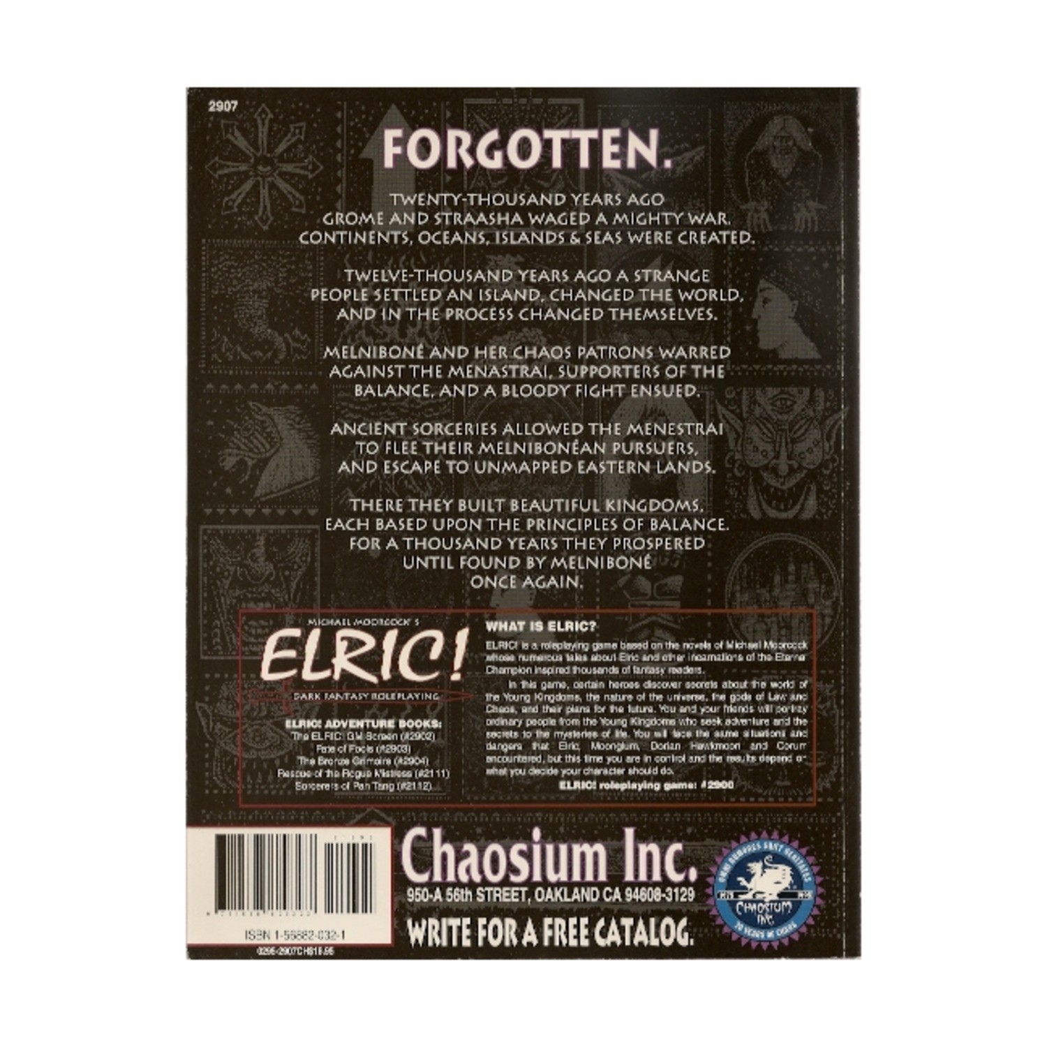Chaosium Elric Unknown East VG+