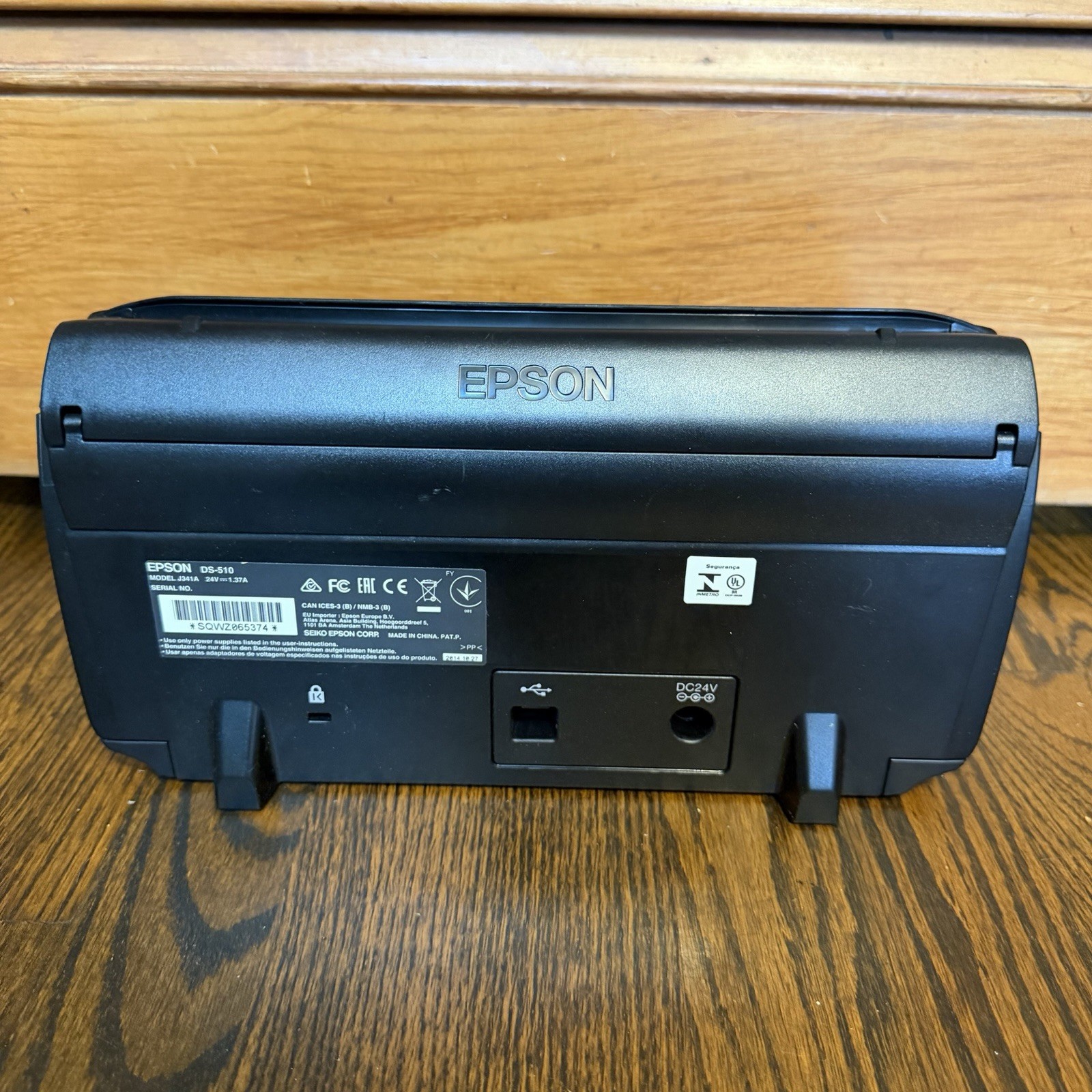 Epson Workforce DS-510 Sheet-fed Color Document Scanner
