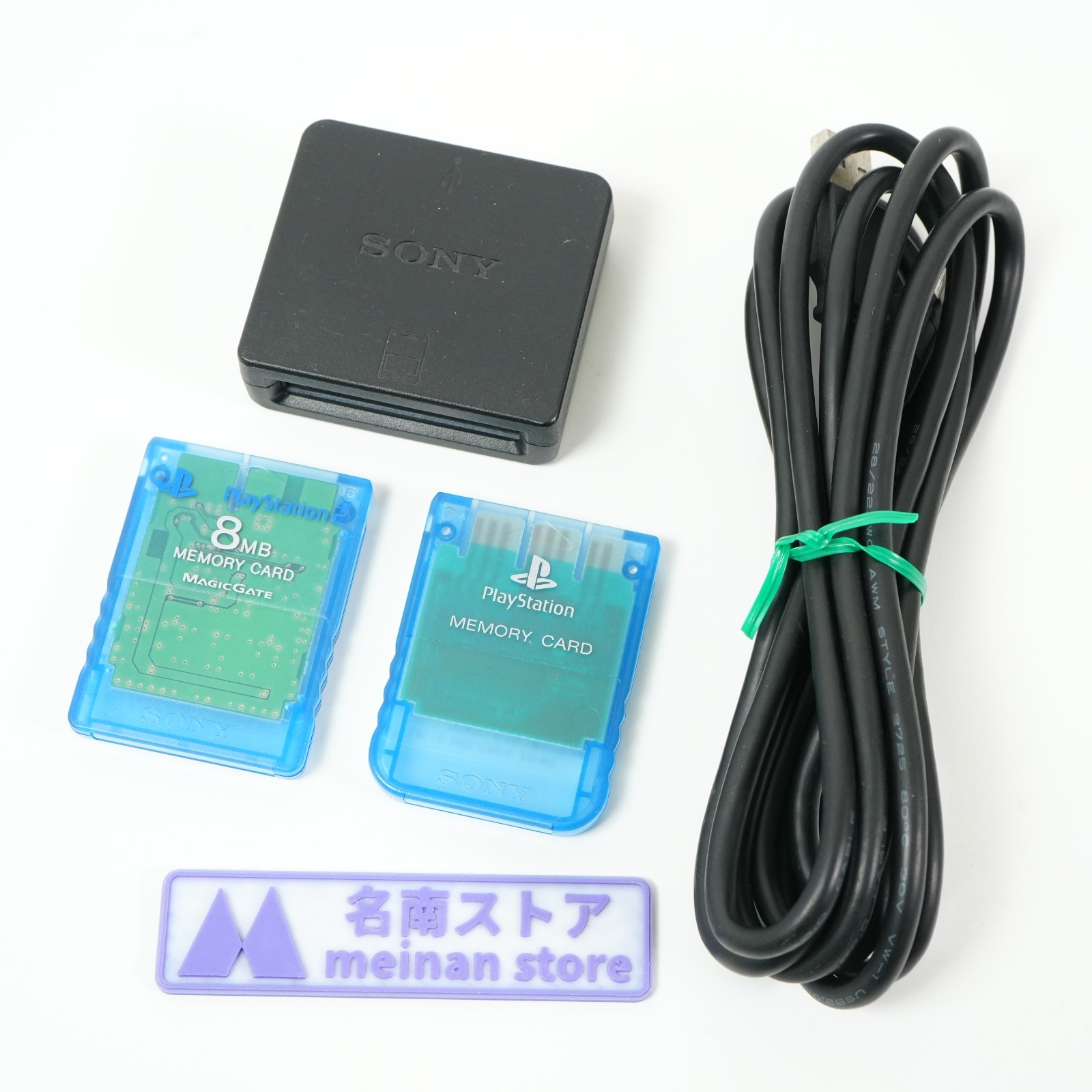 SONY PS3 Memory Card Adaptor CECHZM1 Playstation 3 w/ PS1 PS2 Memory Card