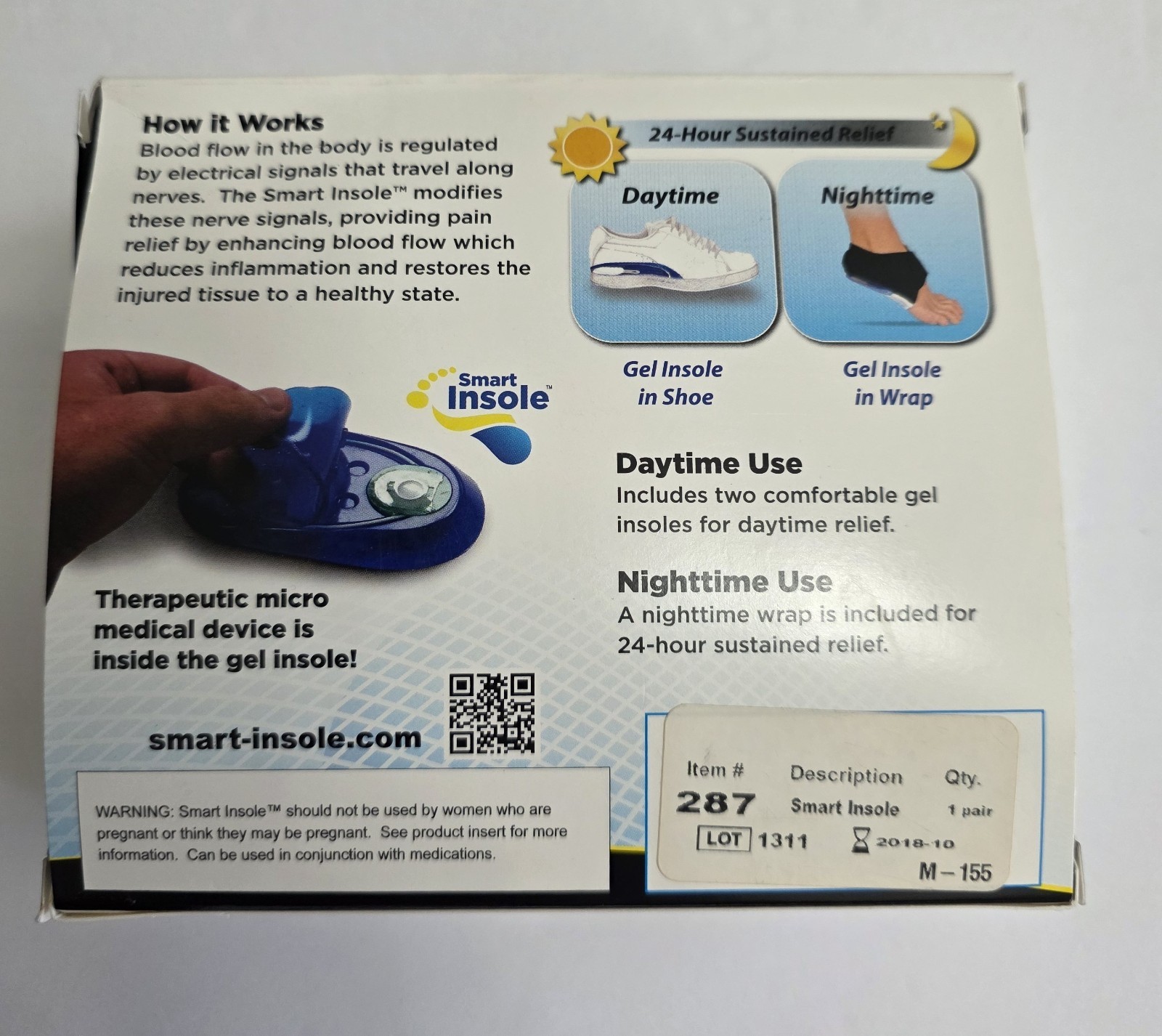 Smart Insole Heel Pain Relief
