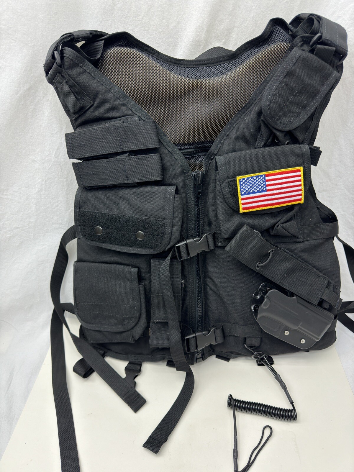 London Bridge Trading LBT-1620G Flotation Tac Vest Black RH GLOCK SEAL NSW