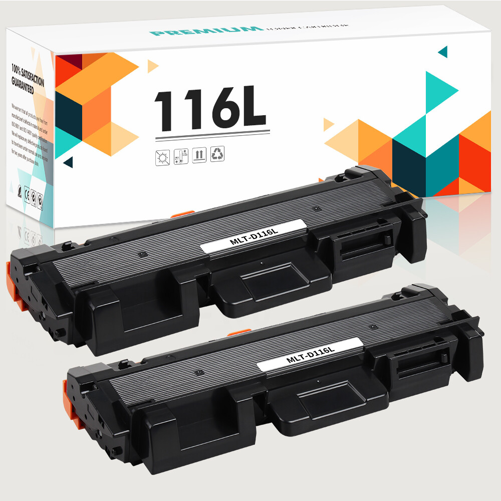 2PK MLT-D116L Toner Cartridge Compatible for SL-M2885FW M2875DW Printer