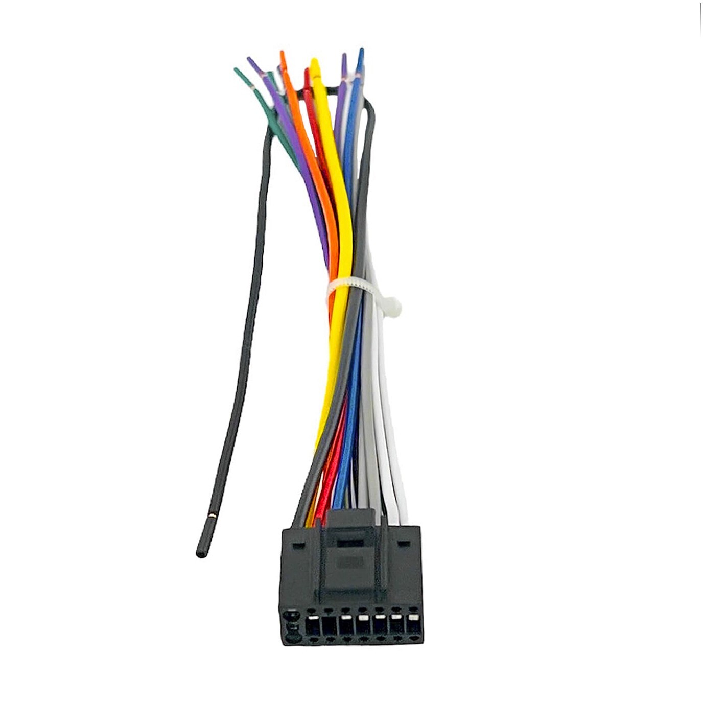 Wire Harness Plug Replacement for JVC KW-V220BT KWV220BT Car Stereo Radio 16-pin