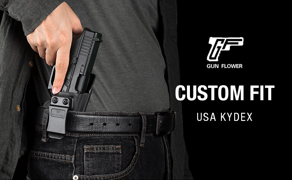 IWB Kydex Holster Custom Fit:SCCY 9mm CPX-1/CPX-2 Gen 1-2-Not Fit CPX1/CPX2 Gen3